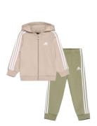 I 3S Fz Fl Jog Sport Sweatsuits Beige Adidas Sportswear