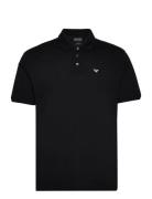 Polo Shirt Designers Polos Short-sleeved Black Emporio Armani