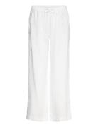 Aurora Trousers Bottoms Trousers Linen Trousers White Twist & Tango