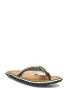 Corker Shoes Summer Shoes Sandals Flip Flops Khaki Green Gumbies