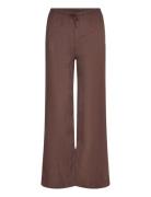 Sea Brown Pants Bottoms Trousers Linen Trousers Brown ALOHAS