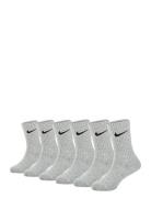 Nike Dri-Fit Crew Socks  Sokker Strømper Grey Nike