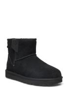 W Classic Mini Bailey Zip Shoes Wintershoes Black UGG