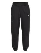 Bmw Mms Kids Ess Pants, Fleece Bottoms Sweatpants Black PUMA Motorspor...