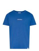 Dexter T-Shirt Kids Tops T-Kortærmet Skjorte Blue Les Deux