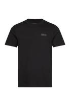 B.intl Small Logo T-Shirt Designers T-Kortærmet Skjorte Black Barbour