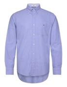 Reg Oxford A.shield Shirt Tops Shirts Casual Blue GANT