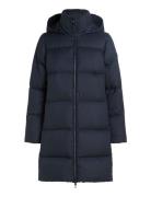 Hw Down Casual Coat Foret Jakke Navy Tommy Hilfiger