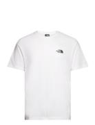 M S/S Simple Dome Tee Sport T-Kortærmet Skjorte White The North Face