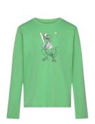 Printed Longsleeve Tops T-shirts Long-sleeved T-Skjorte Green Tom Tail...