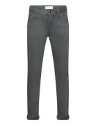 Straight-Fit Cotton Trousers Bottoms Chinos Grey Mango