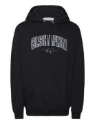 Backstage Applique Hoodie Tops Sweatshirts & Hoodies Hoodies Black BLS...