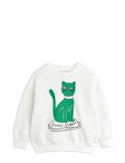 Cat Sp Sweatshirt Tops Sweatshirts & Hoodies Sweatshirts White Mini Ro...