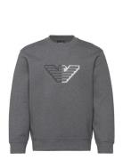 Sweatshirt Tops Sweatshirts & Hoodies Sweatshirts Grey Emporio Armani