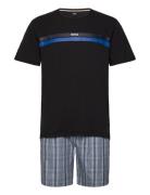 Urban Short Set Pyjamas Nattøj Blue BOSS