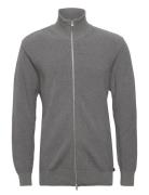 Mario Cardigan Tops Knitwear Full Zip Jumpers Grey Clean Cut Copenhage...