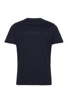 Essential Tee Tops T-Kortærmet Skjorte Navy Hackett London