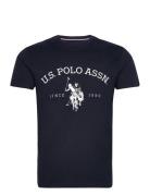 Archibald T-Shirt Tops T-Kortærmet Skjorte Navy U.S. Polo Assn.