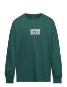 Lk-L/S Knit Top Tops Sweatshirts & Hoodies Sweatshirts Green Converse