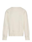 Sweater Fine Knit Tops Sweatshirts & Hoodies Sweatshirts Cream Lindex