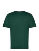 Essential Reg Fit Solid Tee Tops T-Kortærmet Skjorte Green Tommy Hilfi...