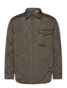 Blouson Jacket Quiltet Jakke Brown Armani Exchange