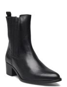 Biacarol Chelsea Boot Smooth Leather Shoes Chelsea Boots Black Bianco