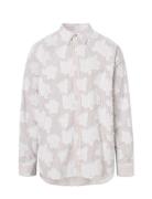 Samson Japanese Flower Tops Shirts Casual Beige Rue De Tokyo