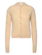 2Nd Vinny Tt - Soft Wool Blend Tops Knitwear Cardigans Beige 2NDDAY