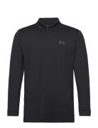 Ua Matchplay Ls Polo Tops Polos Long-sleeved Black Under Armour