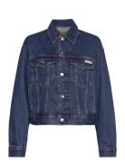 Hero 90S Trucker Jacket Jakke Denimjakke Blue Calvin Klein Jeans