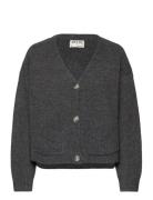 Vmgemma Ls V-Neck Knit Cardigan Vma Noos Tops Knitwear Cardigans Grey ...