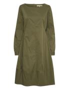 Cuantoinett Dress Knælang Kjole Khaki Green Culture