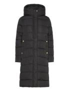 B.intl Longline Barron Puffer Foret Jakke Black Barbour