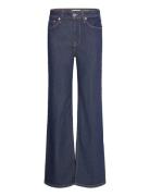 Noos-Birkin Jeans Wash Vienna Bottoms Jeans Straight-regular Blue Pies...