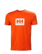 Hh Box T Sport T-Kortærmet Skjorte Orange Helly Hansen