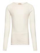 Tamra Tops T-shirts Long-sleeved T-Skjorte Cream MarMar Copenhagen