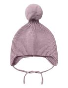 Nbnmekki Knit Hat Accessories Headwear Hats Baby Hats Pink Name It