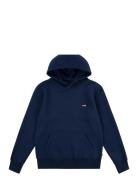Po-Pull-Over Hoody Tops Sweatshirts & Hoodies Hoodies Navy Levi's