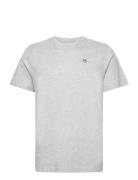 Shield Pajama T-Shirt Tops T-Kortærmet Skjorte Grey GANT