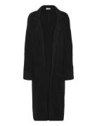 Gelasz Long Cardigan Tops Knitwear Cardigans Black Saint Tropez