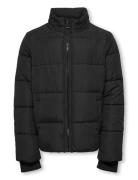 Kobcool Puffer Jacket Otw Foret Jakke Black Kids Only