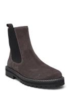 Boots - Flat Shoes Chelsea Boots Brown ANGULUS