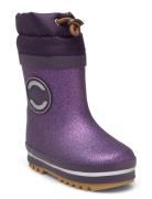 Winter Wellies - Glitter Shoes Rubberboots High Rubberboots Purple Mik...