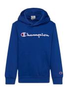 Hooded Sweatshirt Tops Sweatshirts & Hoodies Hoodies Blue Champion