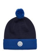 Toasty Beanie Wool Pom Pom Sport Headwear Hats Beanie Blue Viking