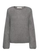 Jetraiw Pullover Tops Knitwear Jumpers Grey InWear