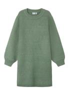 Nkfomarian Ls Knit Dress Dresses & Skirts Dresses Casual Dresses Long-...