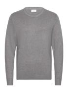 Ecovero L/S O-Neck Knitecovero L/S O-Neck Knit Tops Knitwear Round Nec...