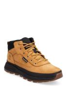 Mid Lace Up Sneaker High-top Sneakers Brown Timberland